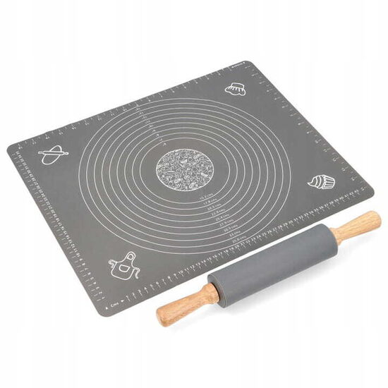 Silikoninis kilimėlio ir kočėlo rinkinys EdelHoff