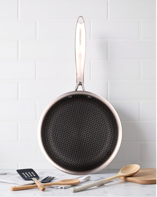 Keptuvė MasterPan nerūdijančio plieno 26cm.