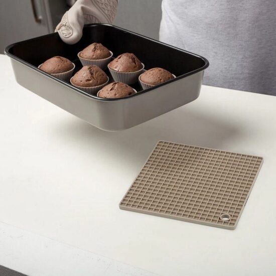 Silikoninis padėkliukas karštam puodui/keptuvei NiceLife