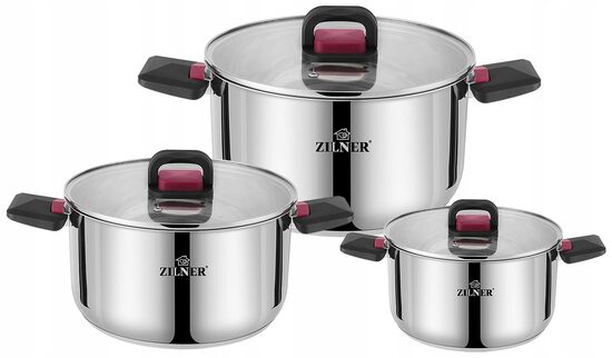 Puodų rinkinys Zilner 6dalių