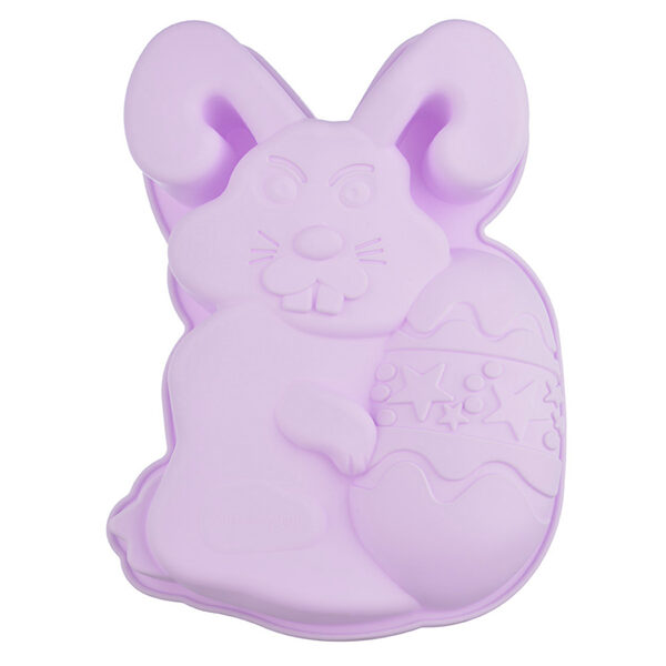 Silikoninė forma "Zuikis su kiaušiniu"