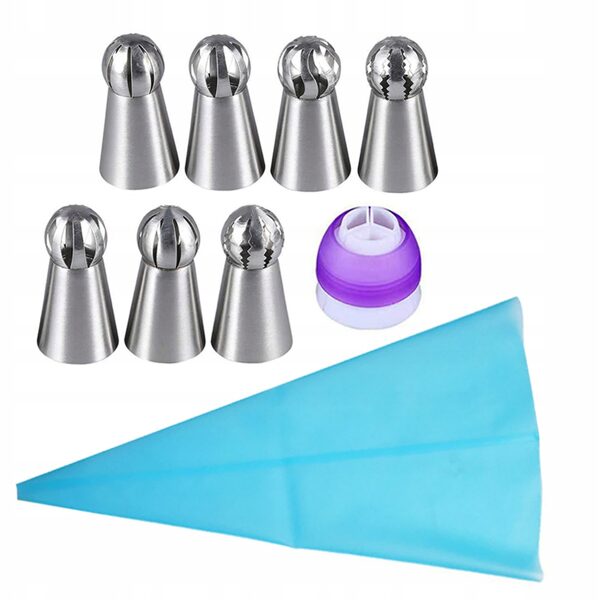 Antgalių rinkinys 7+1+1vnt.