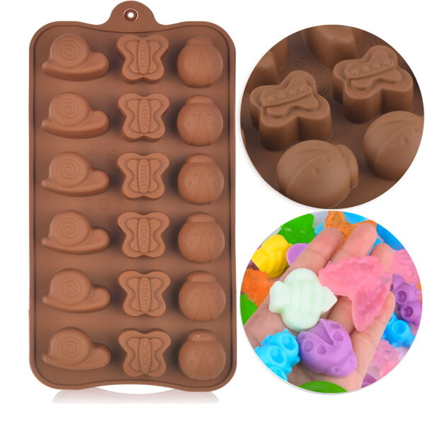 Silikoninė forma Ledukams/Saldainiams "NR.3"