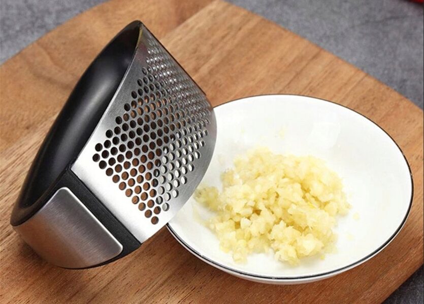 Česnakų spaustuvas "Lankelis" Brunbeste