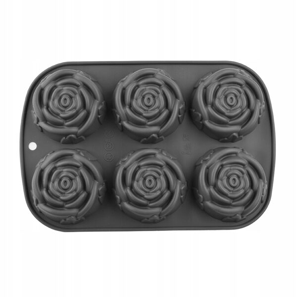 Silikoninė forma Brunbeste "Keksiukai-8/Rožė"