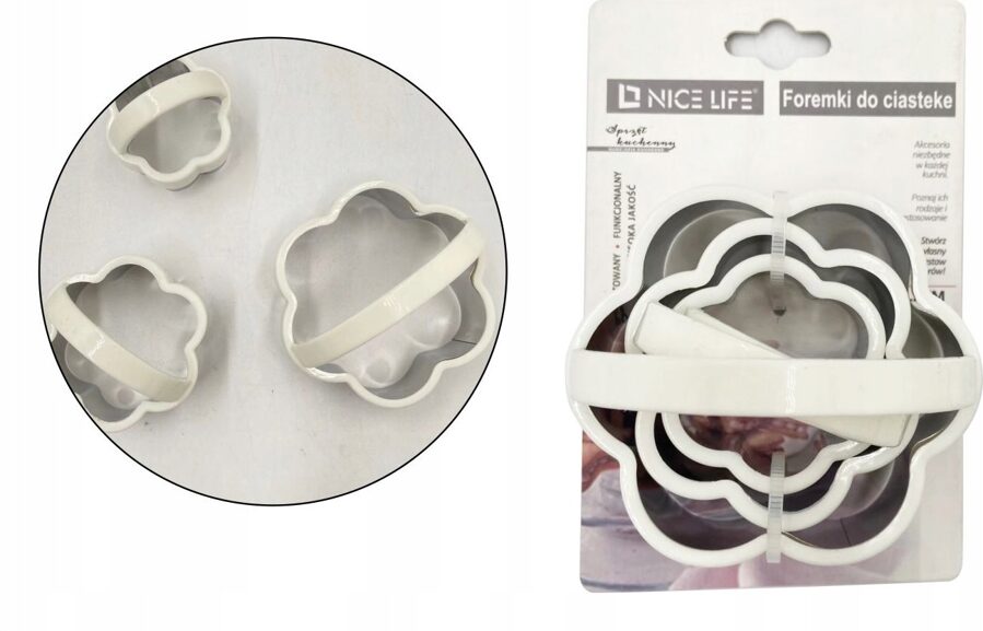 Forma 3vnt. "Gėlė" NiceLife