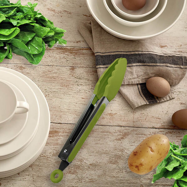 Silikoninės žnyplės Maestro 23cm.